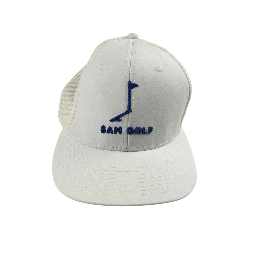 8AM Golf White Cap
